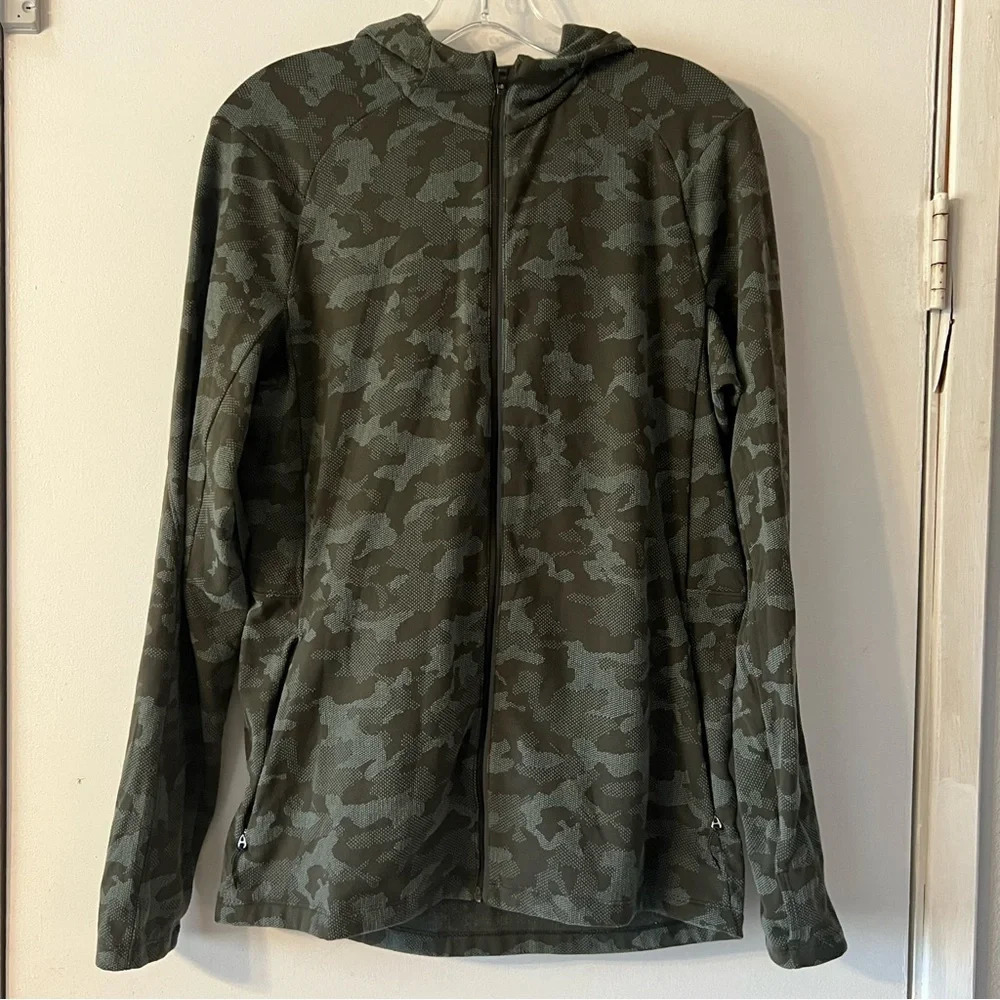 Lululemon Surge Warm Full Zip Jacquard Hoodie